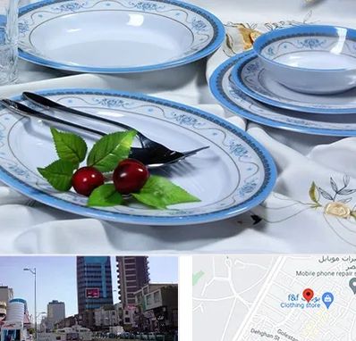 فروش ظروف ملامین در چهارراه طالقانی کرج 