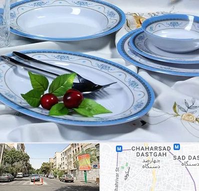 فروش ظروف ملامین در چهارصد دستگاه 