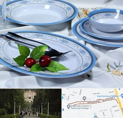 فروش ظروف ملامین در بلوار معلم رشت 