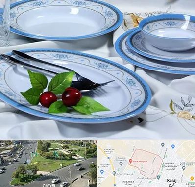 فروش ظروف ملامین در شاهین ویلا کرج 