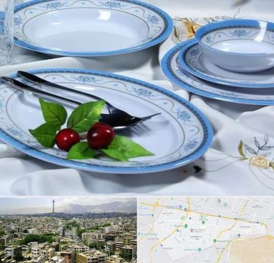 فروش ظروف ملامین در منطقه 8 تهران