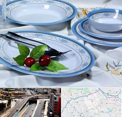 فروش ظروف ملامین در ستارخان شیراز 