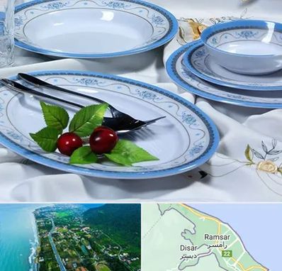 فروش ظروف ملامین در رامسر