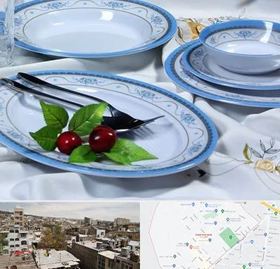 فروش ظروف ملامین در شمیران نو