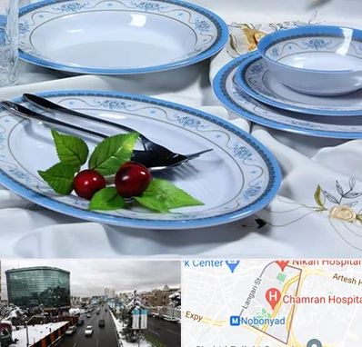 فروش ظروف ملامین در اقدسیه 