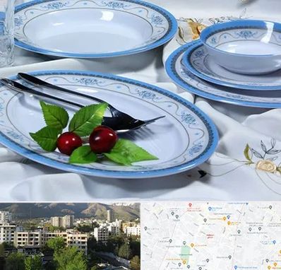 فروش ظروف ملامین در دیباجی 