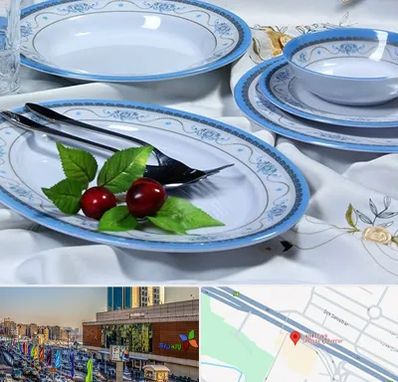 فروش ظروف ملامین در لاله پارک تبریز