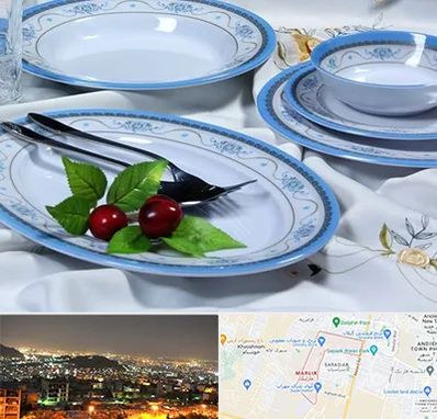 فروش ظروف ملامین در مارلیک کرج 