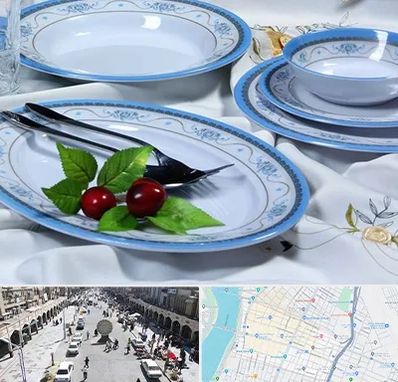 فروش ظروف ملامین در نادری اهواز 