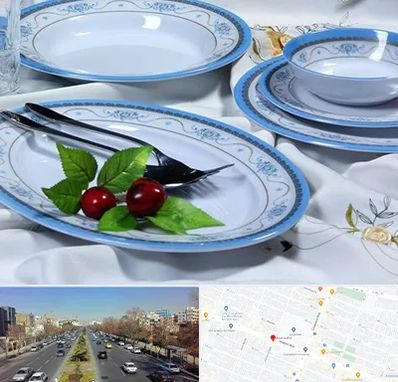 فروش ظروف ملامین در بلوار معلم مشهد 