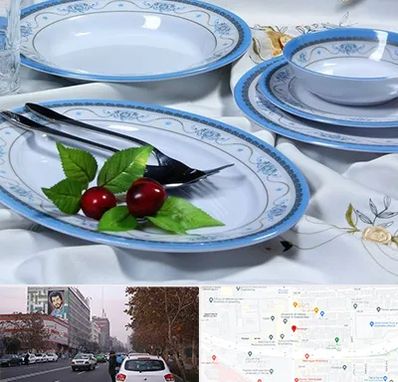 فروش ظروف ملامین در کارگر شمالی 