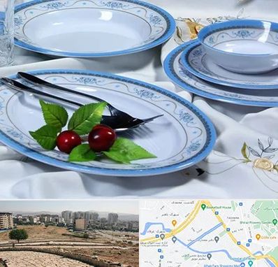 فروش ظروف ملامین در کوی وحدت شیراز 