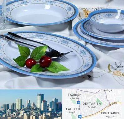 فروش ظروف ملامین در قیطریه 