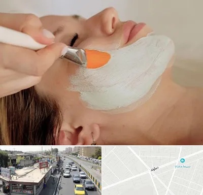 آموزشگاه پوست و مو در خیابان دماوند
