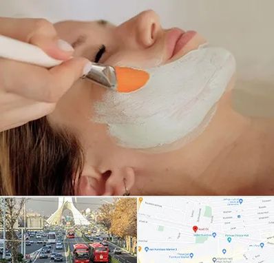 آموزشگاه پوست و مو در خیابان آزادی 