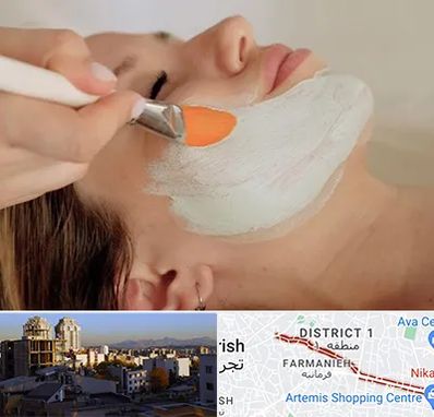 آموزشگاه پوست و مو در فرمانیه 