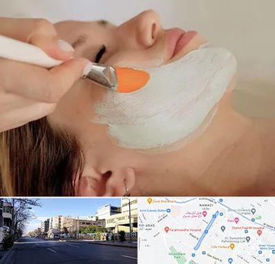 آموزشگاه پوست و مو در خیابان ملاصدرا شیراز 