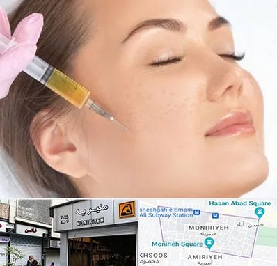 آموزش تزریق ژل و بوتاکس در منیریه 