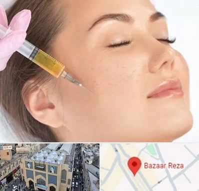 آموزش تزریق ژل و بوتاکس در بازار رضا مشهد
