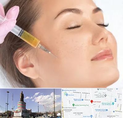 آموزش تزریق ژل و بوتاکس در کارگر جنوبی 