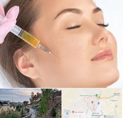 آموزش تزریق ژل و بوتاکس در باغستان کرج 