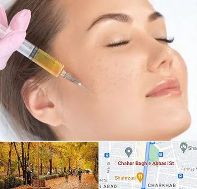 آموزش تزریق ژل و بوتاکس در چهارباغ اصفهان 