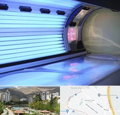 سولاریوم در شهر زیبا 