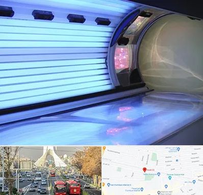 سولاریوم در خیابان آزادی 