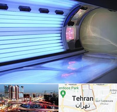 سولاریوم در صادقیه 