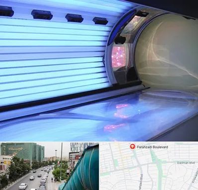 سولاریوم در بلوار فرحزادی