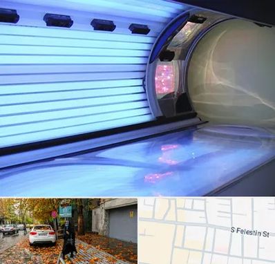 سولاریوم در خیابان فلسطین