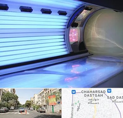 سولاریوم در چهارصد دستگاه 