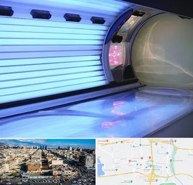 سولاریوم در شهرک راه آهن 