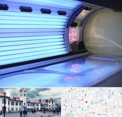 سولاریوم در میدان شهرداری رشت 