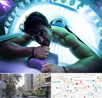 سولاریوم آقایان در فاطمی 