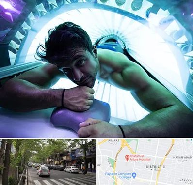 سولاریوم آقایان در ظفر 