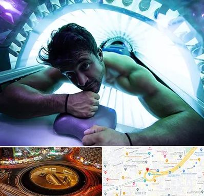 سولاریوم آقایان در میدان ولیعصر 