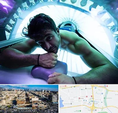 سولاریوم آقایان در شهرک راه آهن
