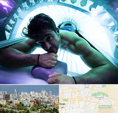 سولاریوم آقایان در شرق تهران 