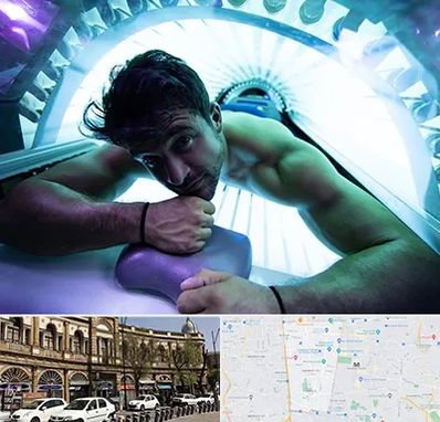 سولاریوم آقایان در منطقه 11 تهران 