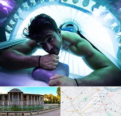 سولاریوم آقایان در عفیف آباد شیراز 