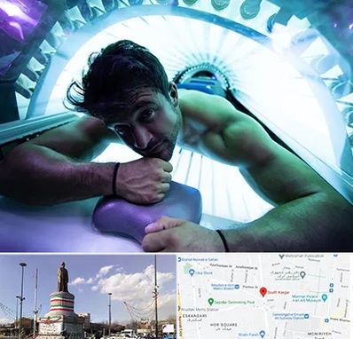 سولاریوم آقایان در کارگر جنوبی 