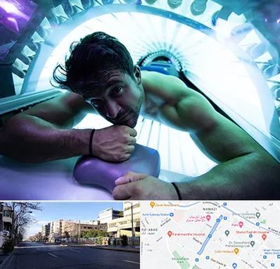 سولاریوم آقایان در خیابان ملاصدرا شیراز 