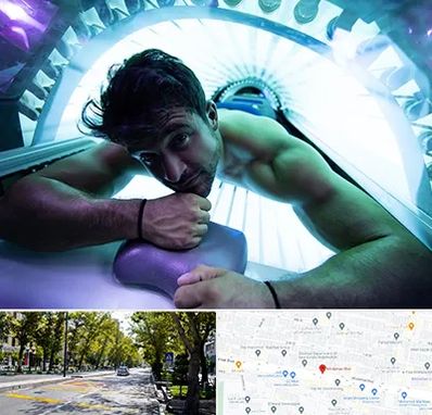 سولاریوم آقایان در میرداماد 