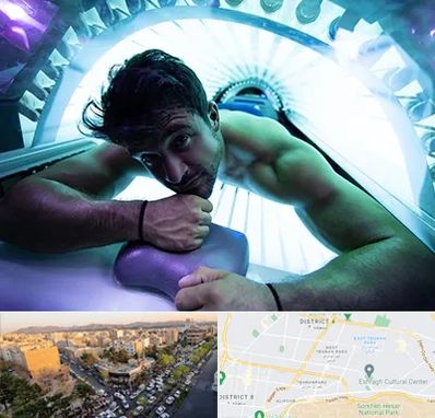 سولاریوم آقایان در تهرانپارس 