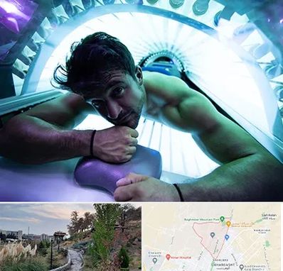 سولاریوم آقایان در باغستان کرج 