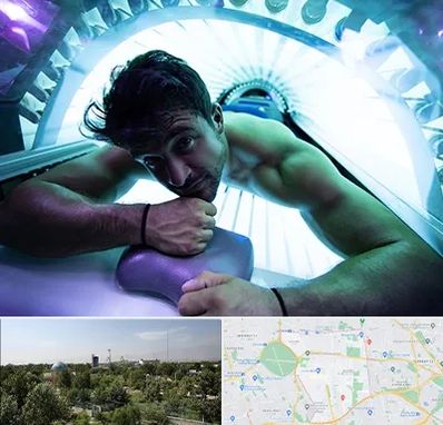 سولاریوم آقایان در منطقه 16 تهران 