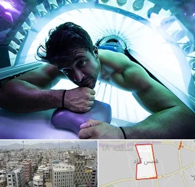سولاریوم آقایان در شمس آباد تهران