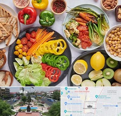 فروشگاه محصولات وگان در بهارستان 