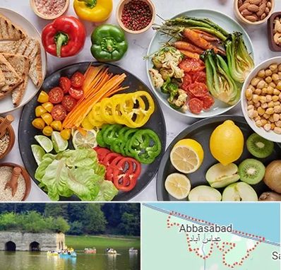 فروشگاه محصولات وگان در عباس آباد